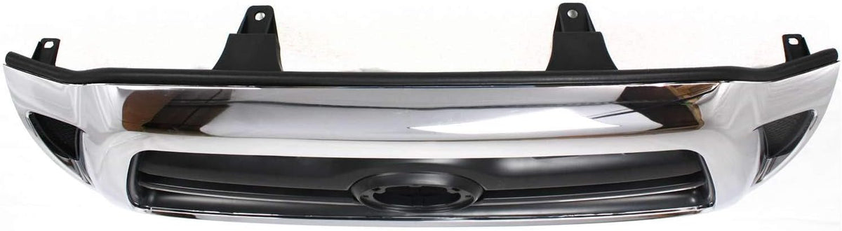 Chrome Shell Black Insert Grille N8599