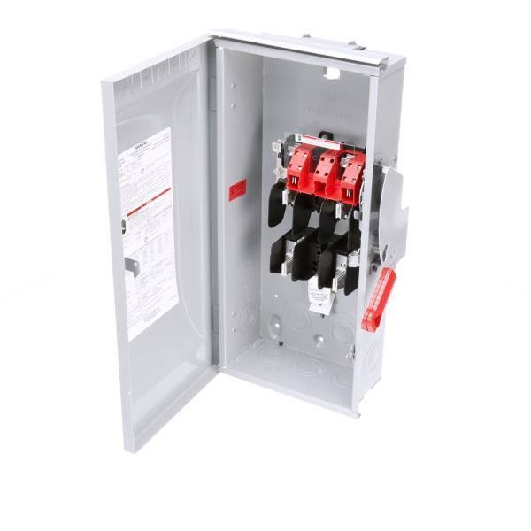100-Amp Fusible Metallic Safety Switch J612