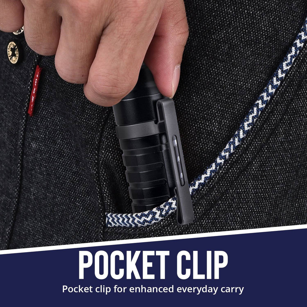 Tactical Rechargeable Flashlight with Hostler and Battery P8661