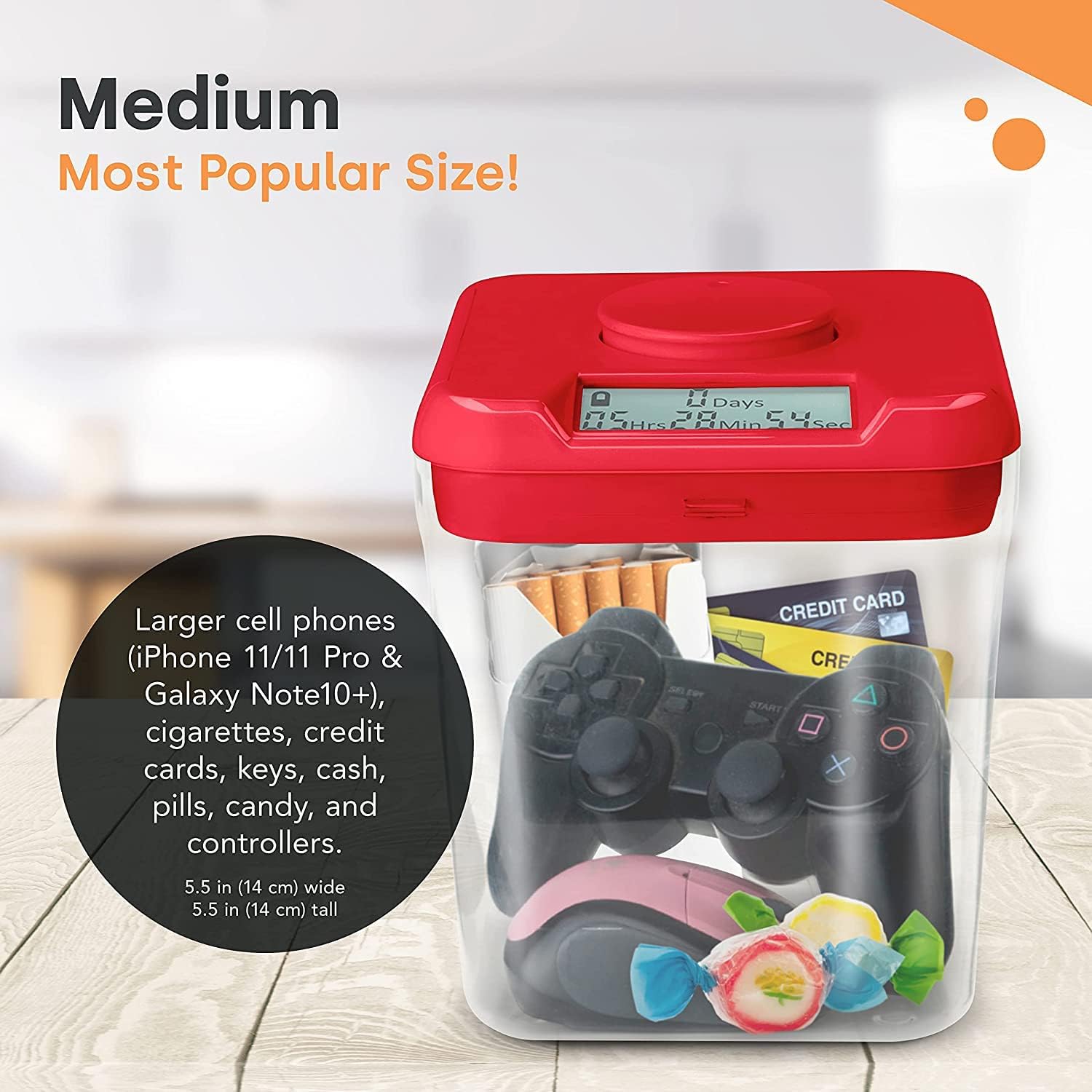 Time Locking Container Pack of 2 B846