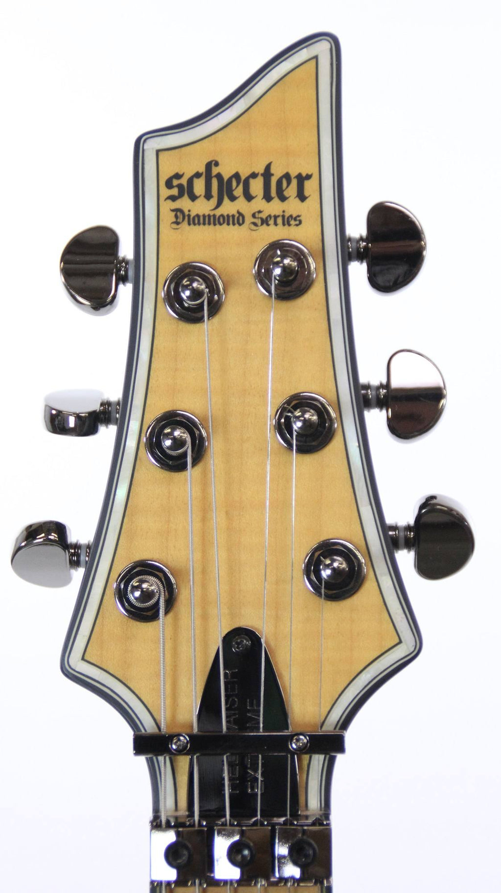 See-Thru Black Satin Electric Guitar O3556