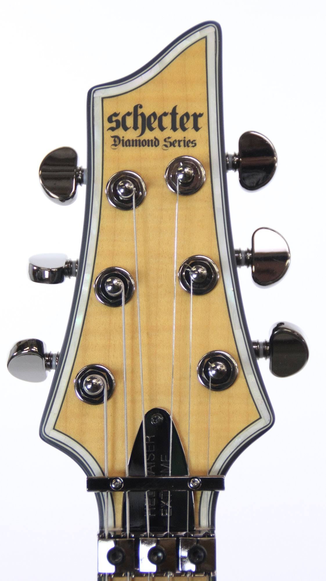 See-Thru Black Satin Electric Guitar O3556