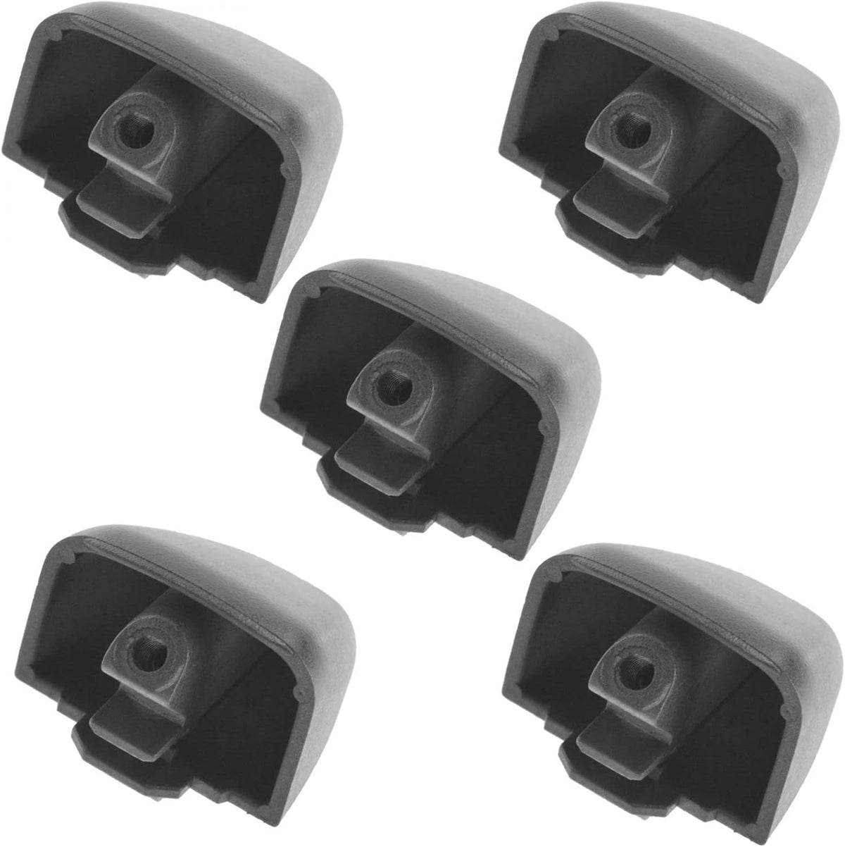 Black Exterior Door Handle Set of 5 C41276
