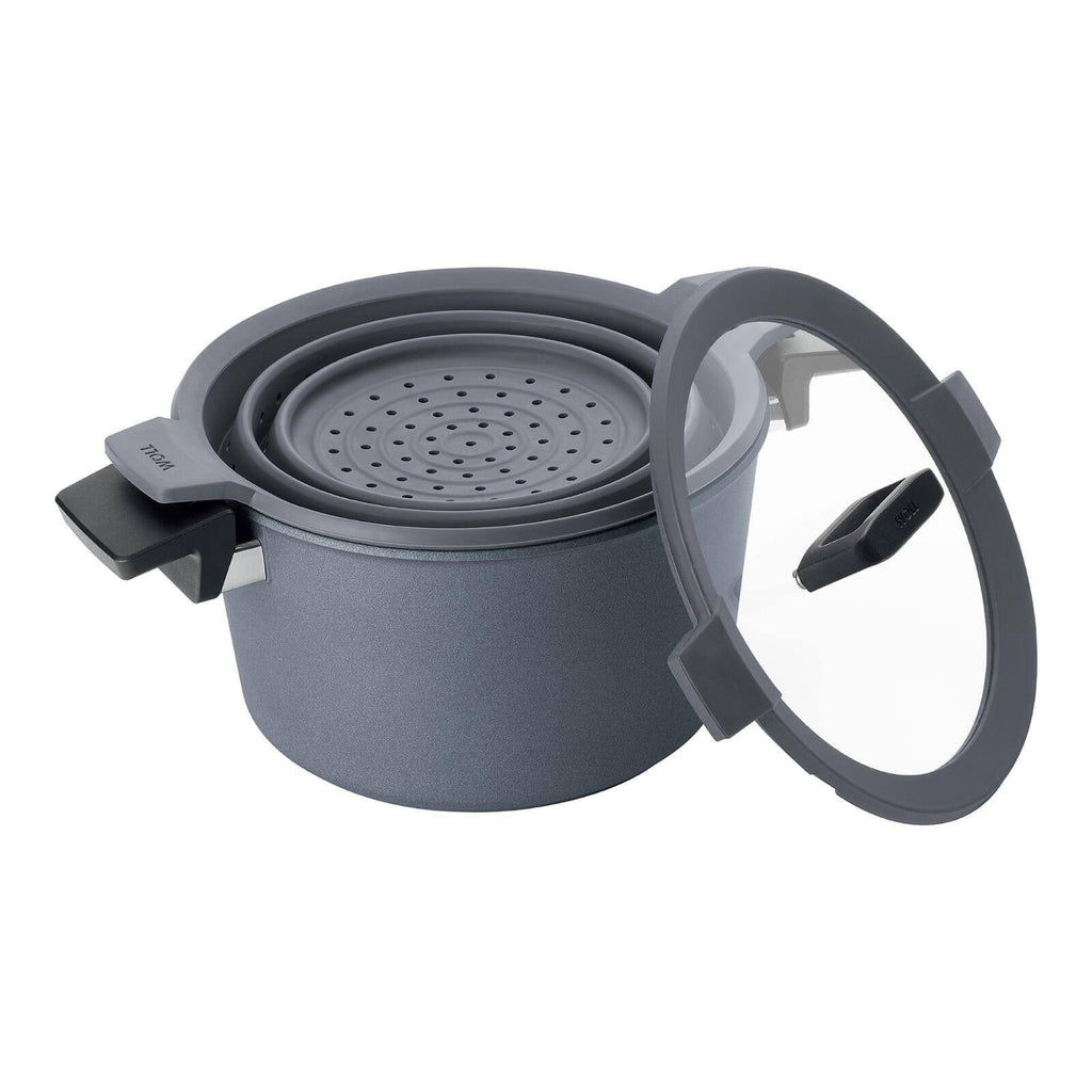 8 qt Stockpot with Lid & Silicone Insert Z7934