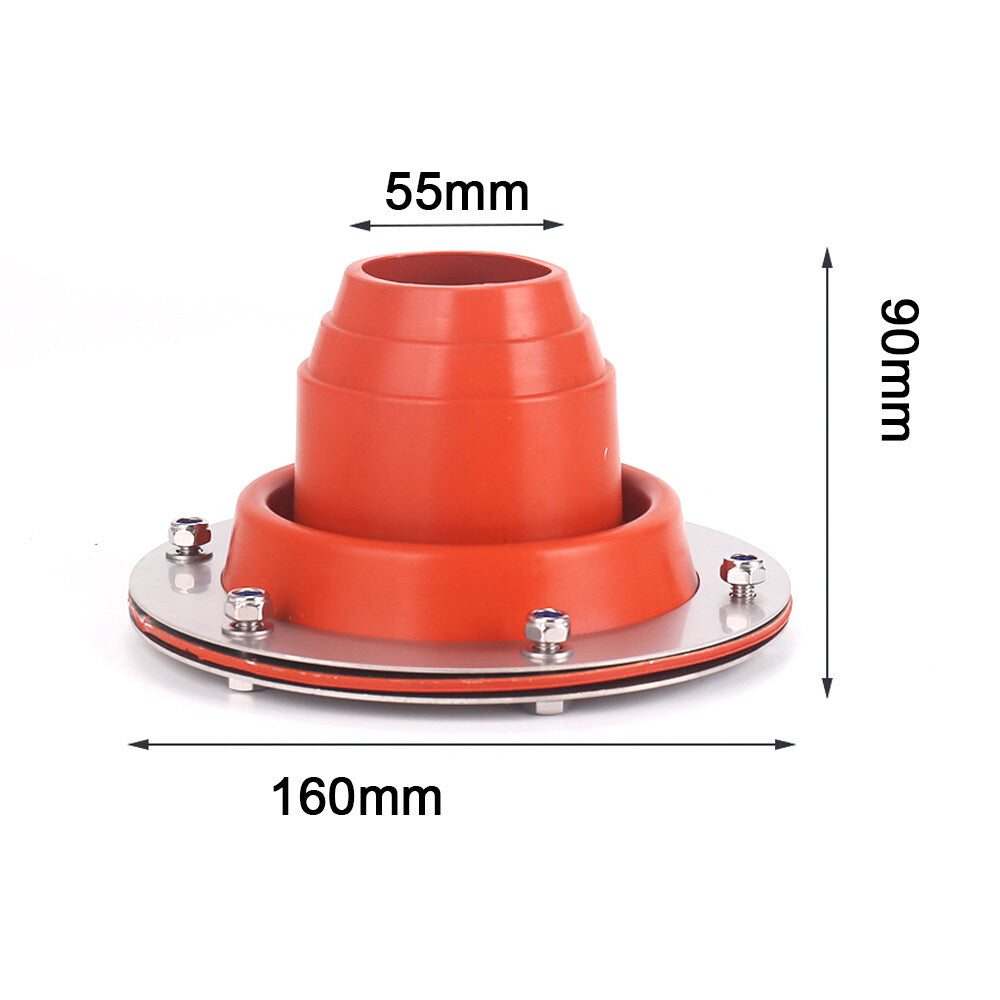 Stove Jack Kit for Tent Roof Silicone Metal Tube Flashing G28660