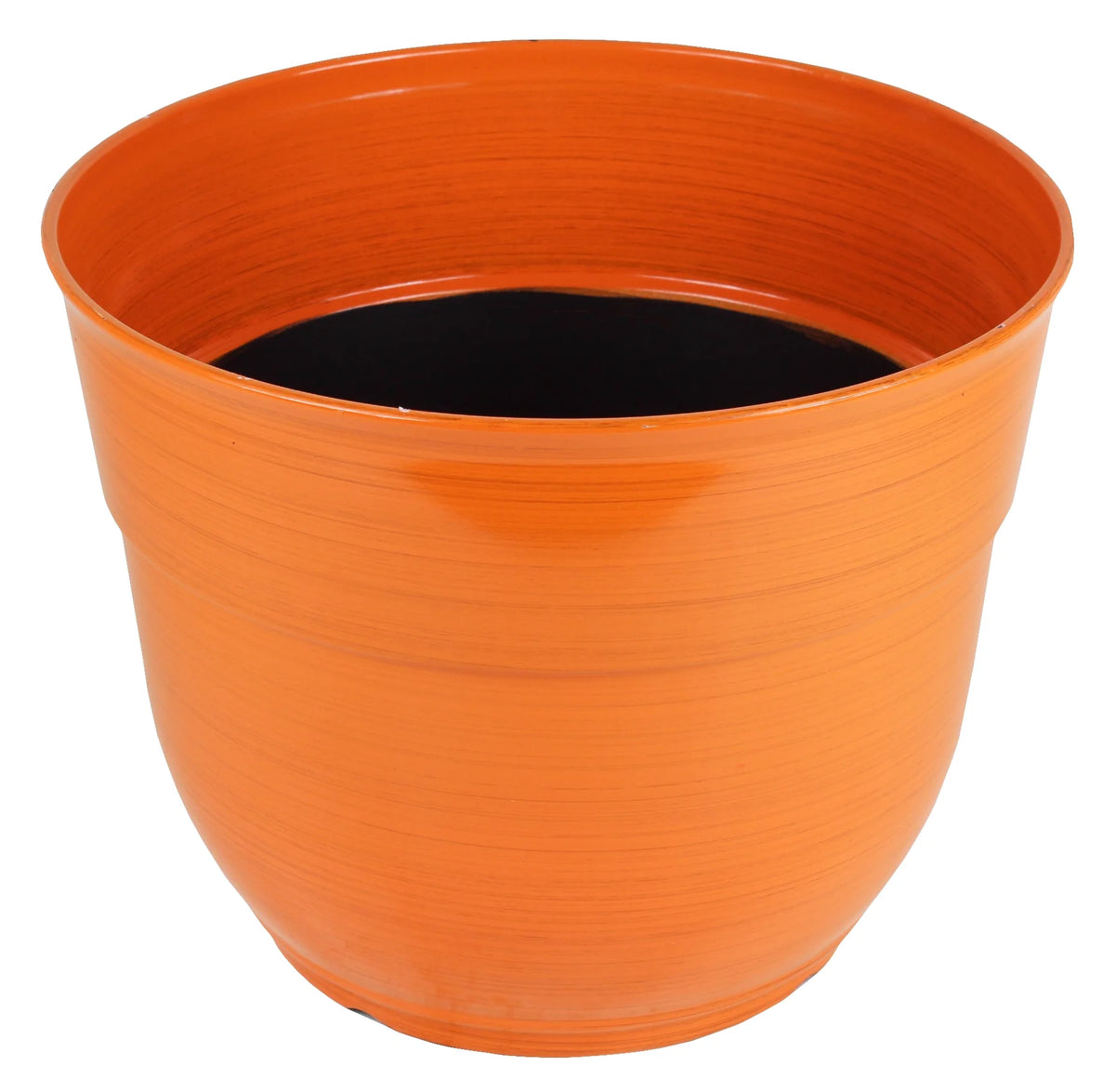 Bright Orange 15" Plastic Planter B72923