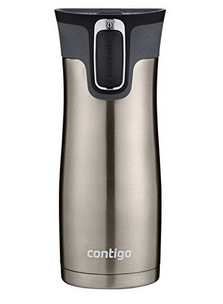 Stainless Steel Travel Mug with Autoseal Lid Black, 20 fl oz. A104563