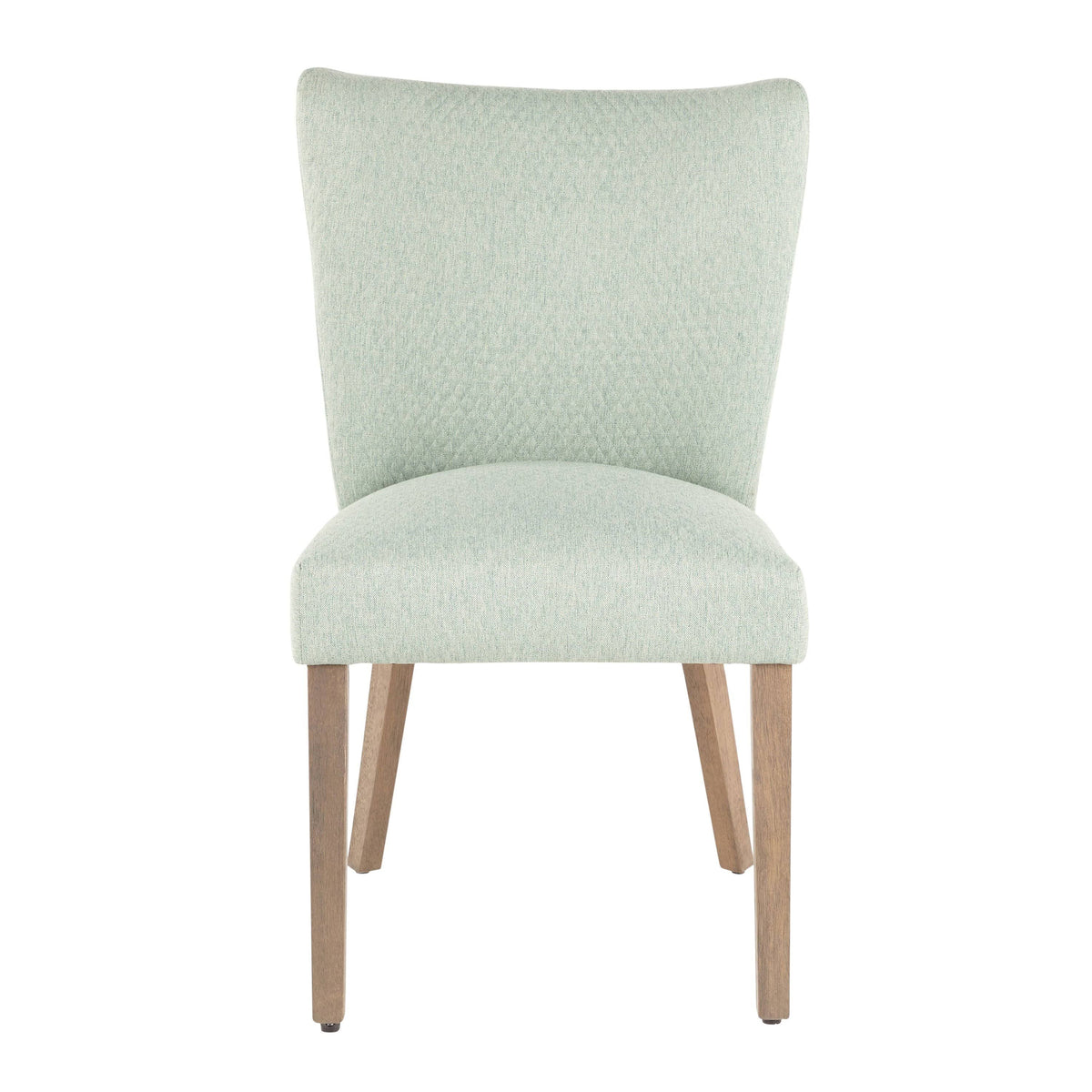 Green Fabric Dining Chair Set of 2 B5568
