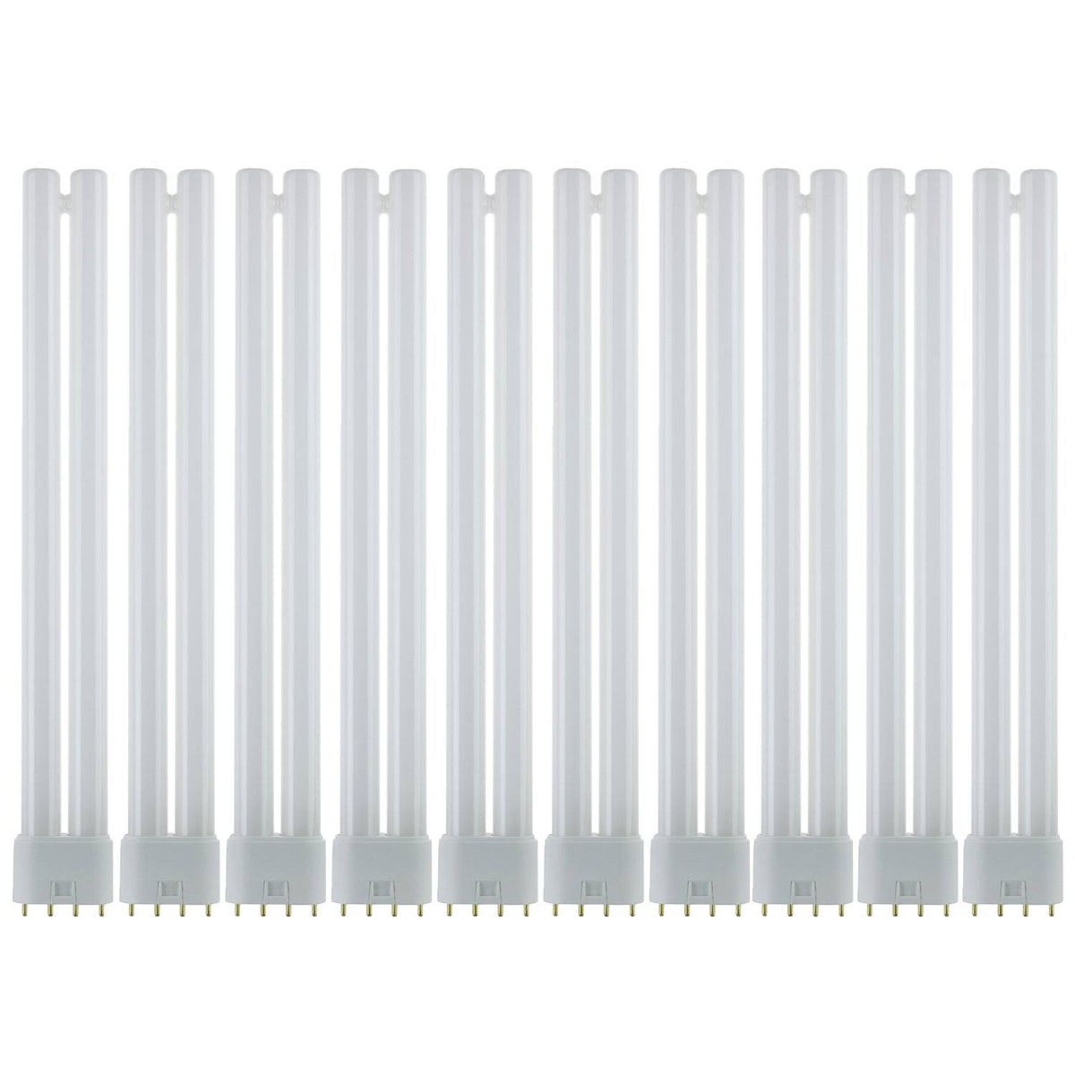 24W 12 Inch Twin Tube Fluorescent Ceiling Light Fixture, 4100K Cool White C359