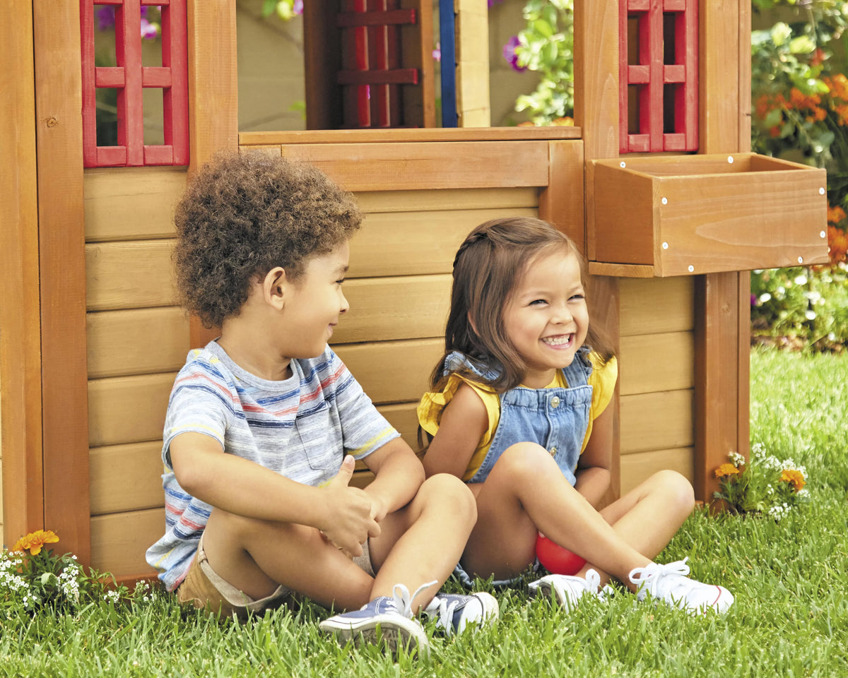 5-in-1 Wooden Game House N60204
