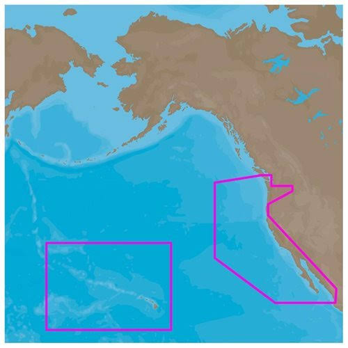 USA West Coast & Hawaii Chart X98806