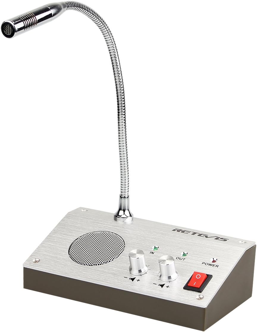 Bank Counter Window Intercom System, Pack of 2 V941