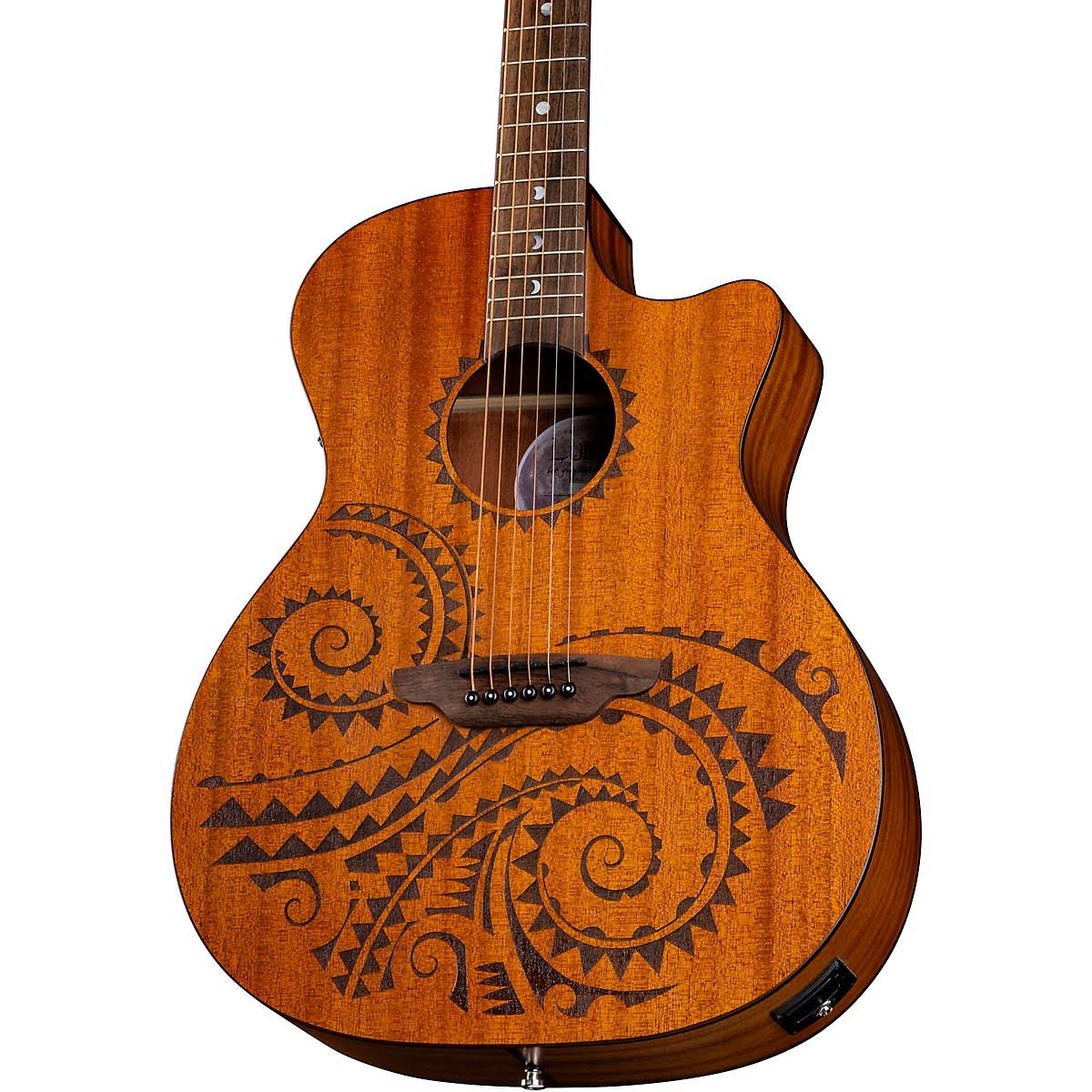 Mahogany Acoustic-Electric Grand Concert Guitar Satin Natural B506