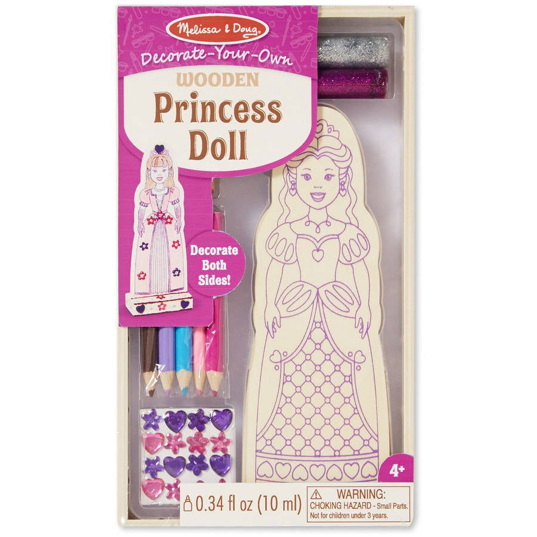 Wooden Princess Doll Craft Kit M9718