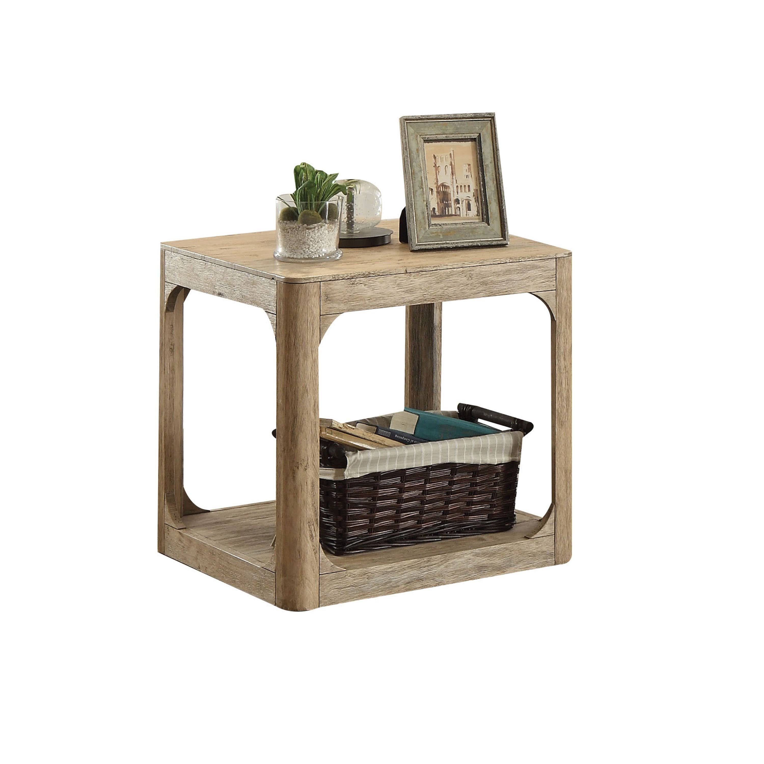 Natural Oak End Table S677356