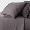 King Dark Gray Flat Sheet K75864