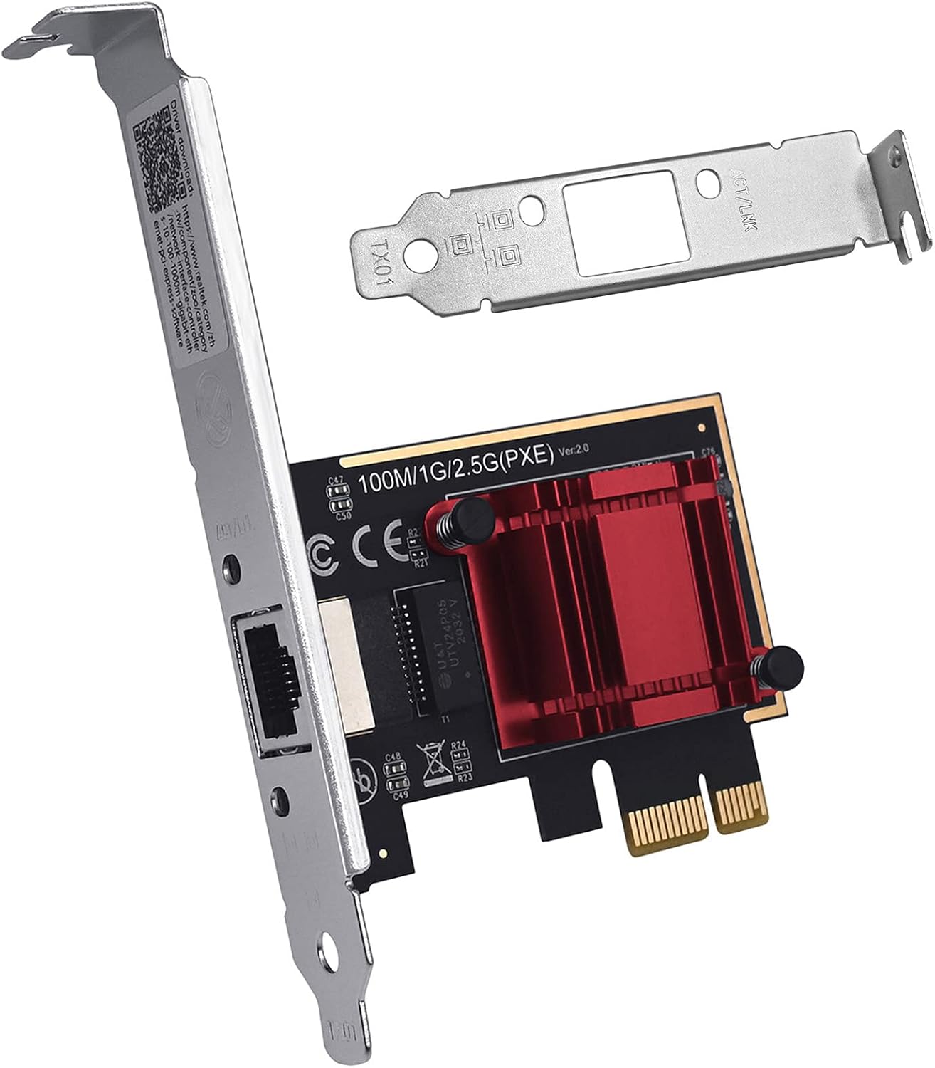 PCI Express 2-Ports Gigabit Ethernet Adapter PCIe NIC Dual Ports Network Card G877768