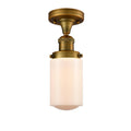 Oil Rubbed Bronze 1 Light Semi-Flush Mount C62926