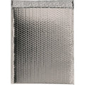 Silver Glamour Bubble Mailers, 48/Case F17966