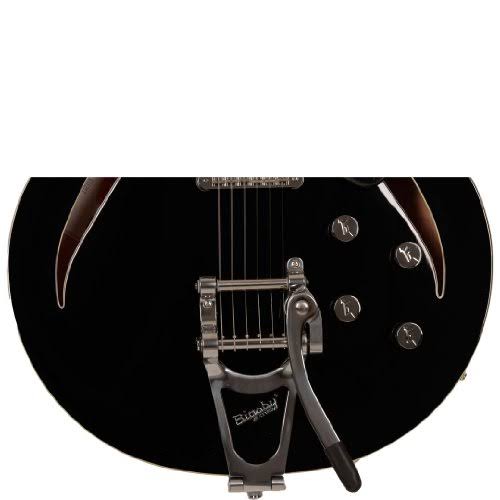 Black Electromatic Center-Block Guitar C648