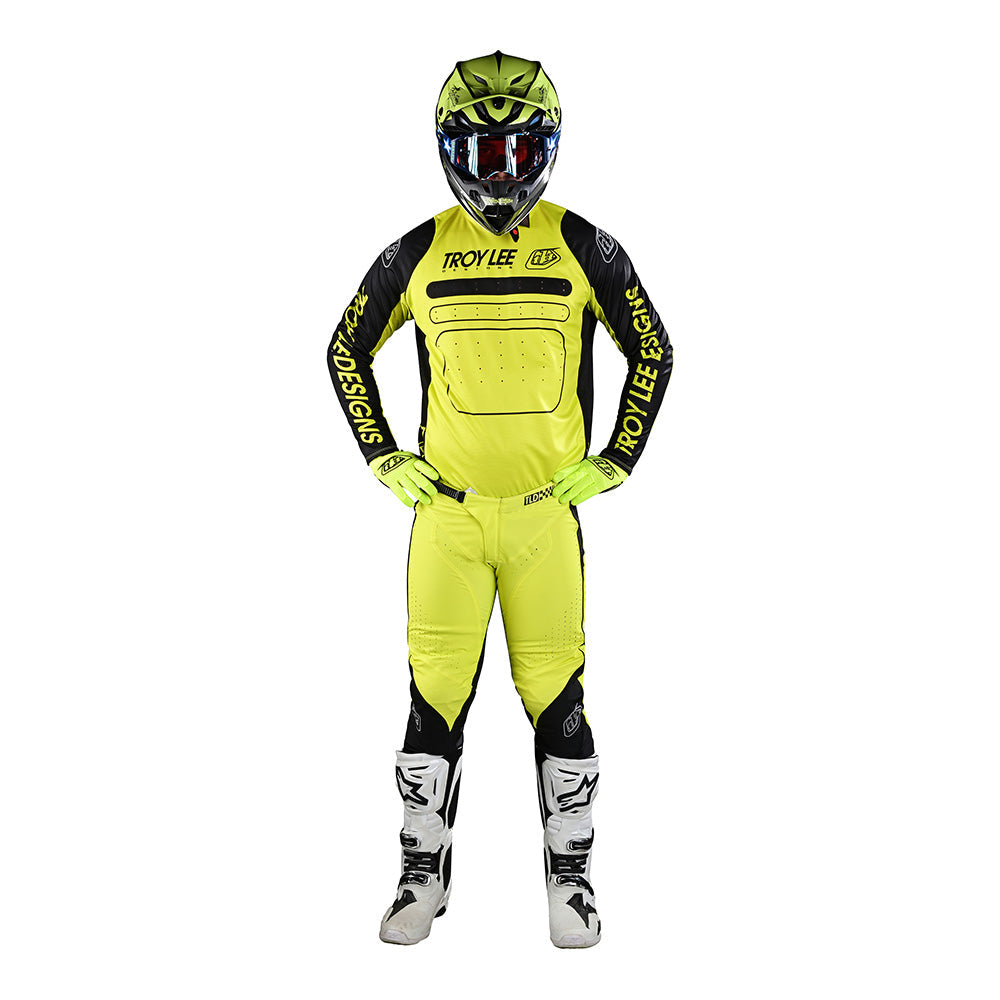 Black/Glow Yellow MX Offroad Jersey A787272