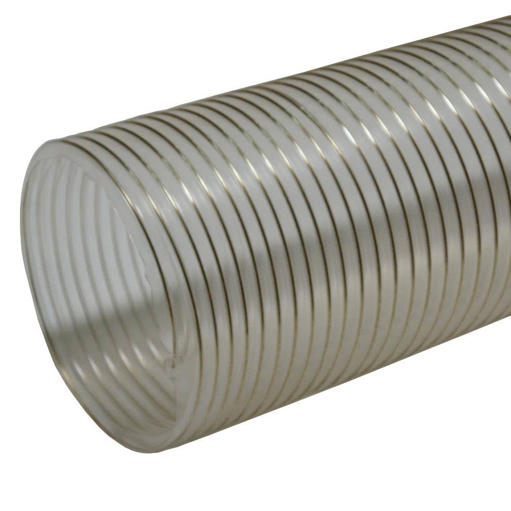 Clear PVC Flexduct 4x22 x 12 ft J7519