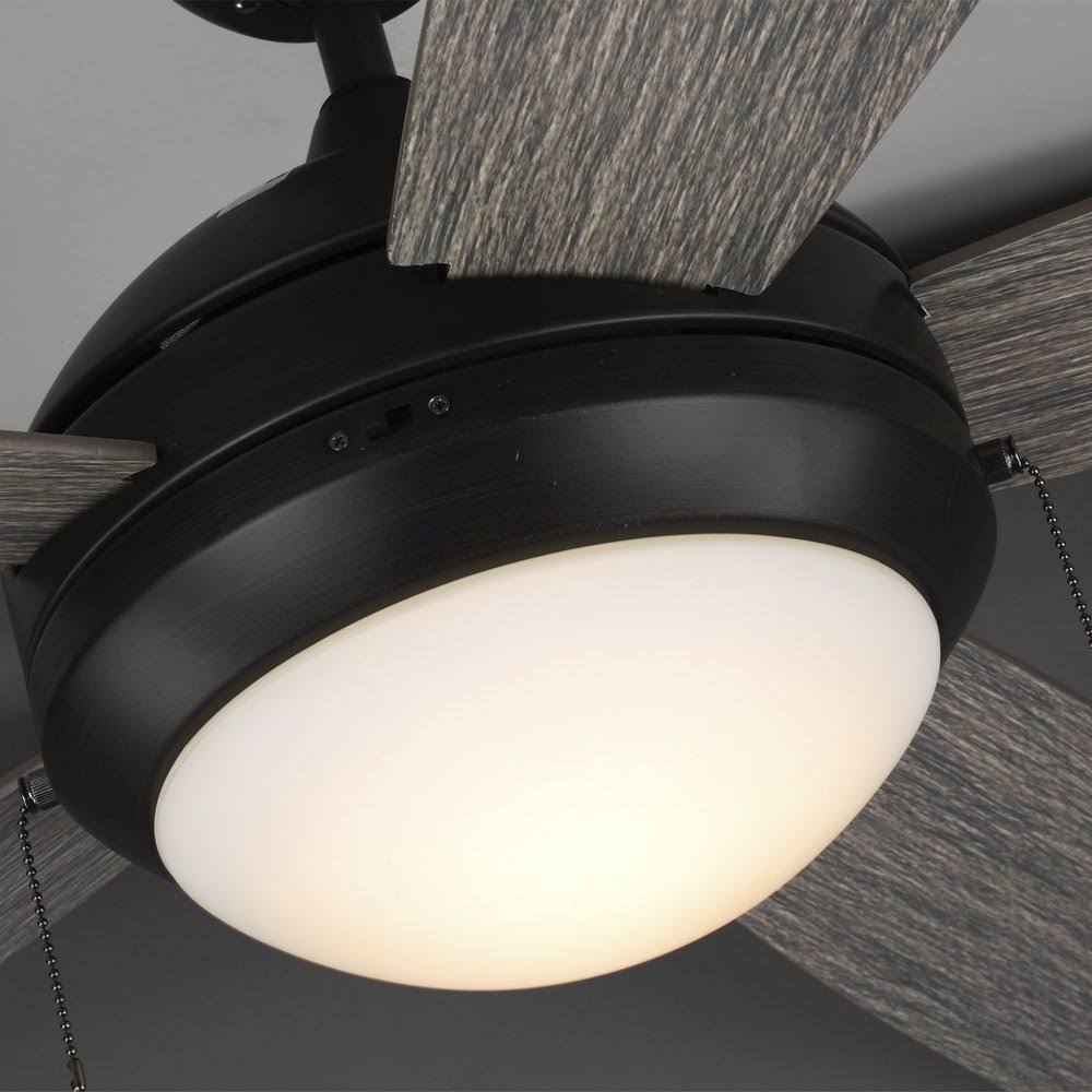 Roman Bronze Discus Ceiling Fan O566030