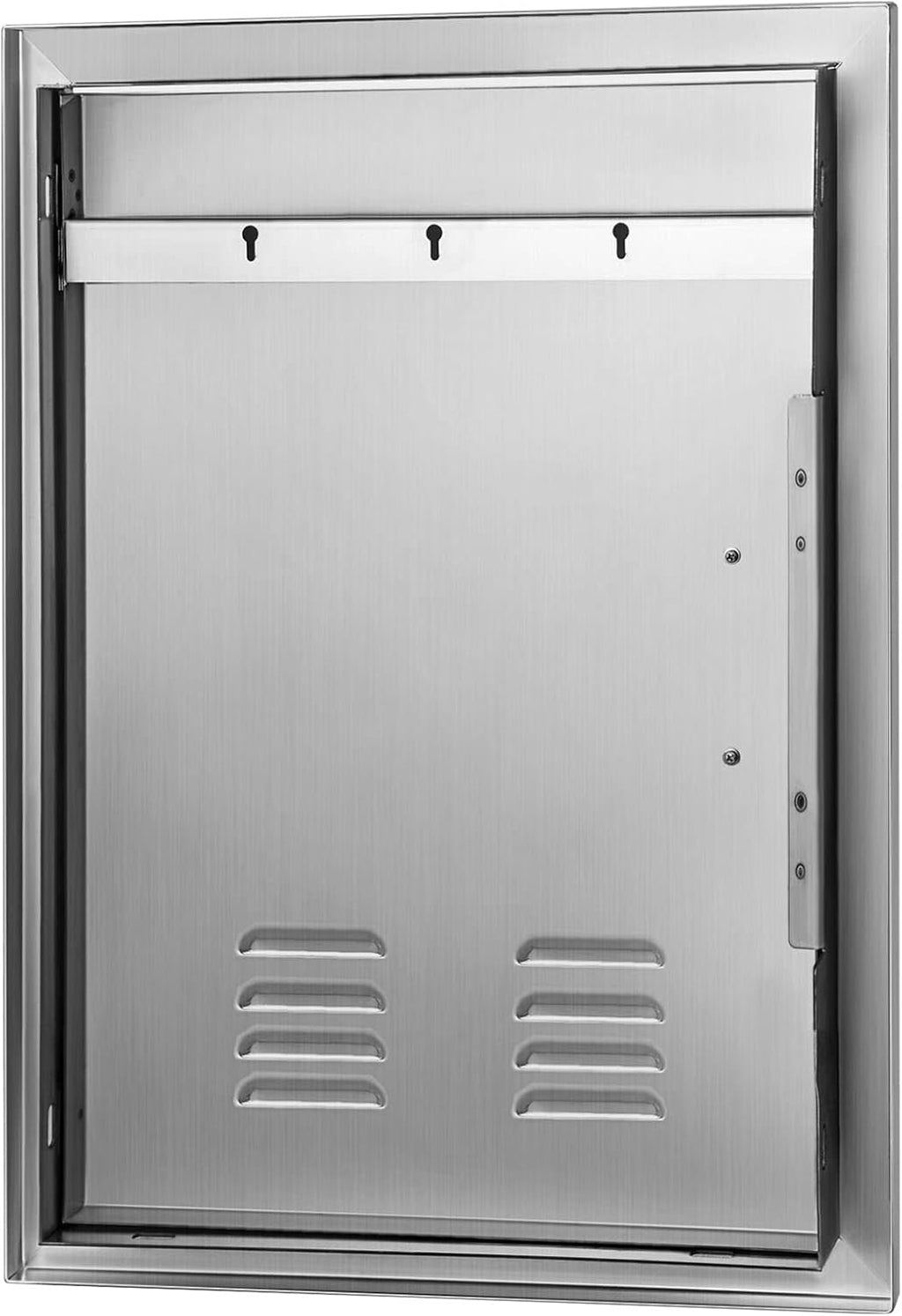 Stainless Steel Single Access Door with Vents Q18373