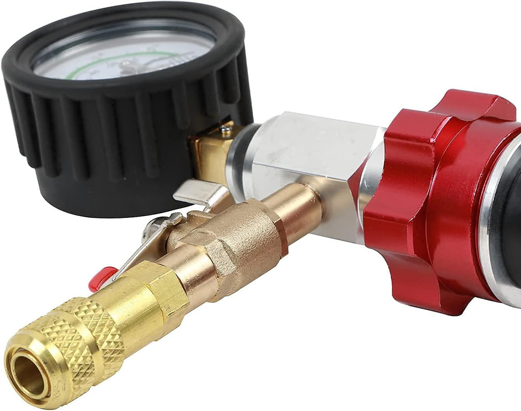 Coolant Vacuum Refill Tool Kit with 4 Rubber Sleeves & 1 Universal Adapter Cone Plug, Pack of 2 J6739