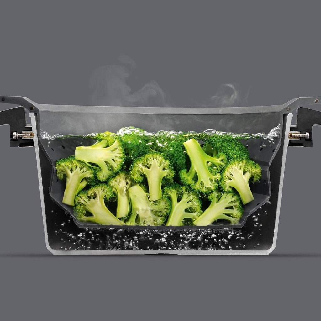 8 qt Stockpot with Lid & Silicone Insert Z7934