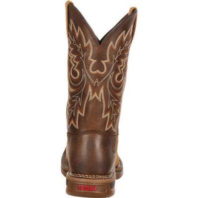 Brown Carbon Fiber Toe Western Boots I92246