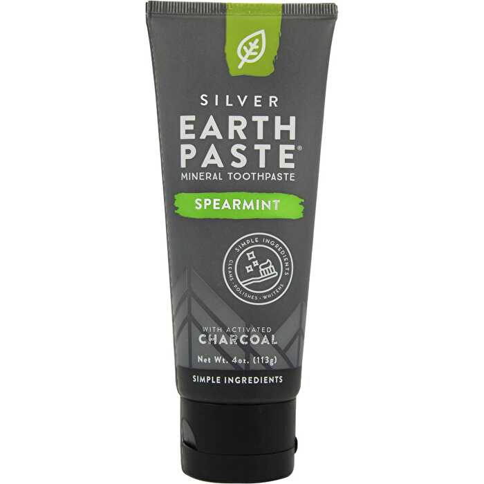 Silver Spearmint & Charcoal Toothpaste 113g W164