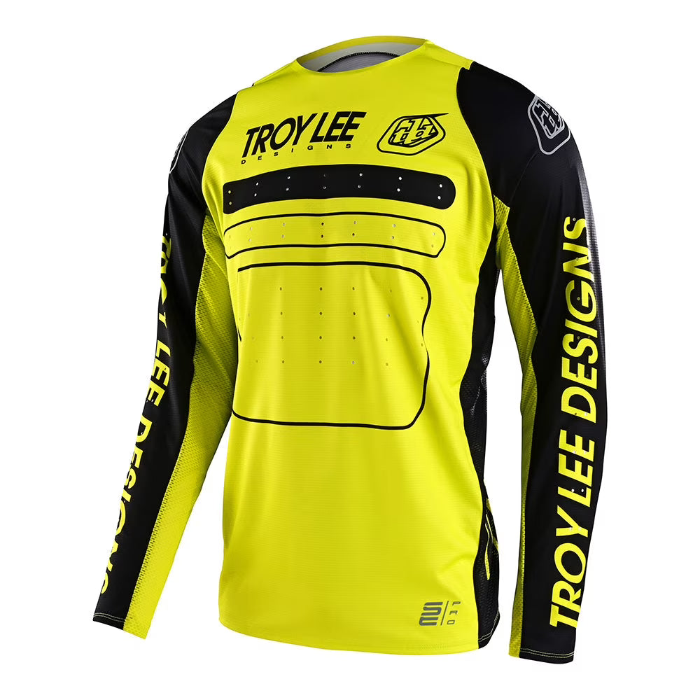 Black/Glow Yellow MX Offroad Jersey A787272