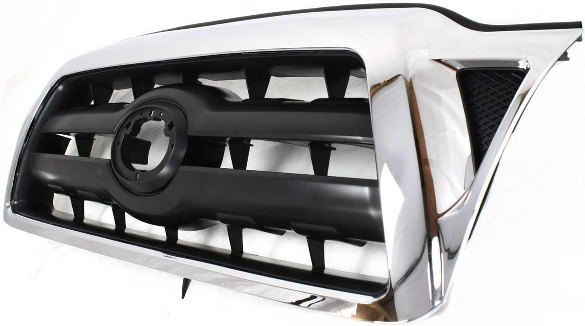 Chrome Shell Black Insert Grille N8599