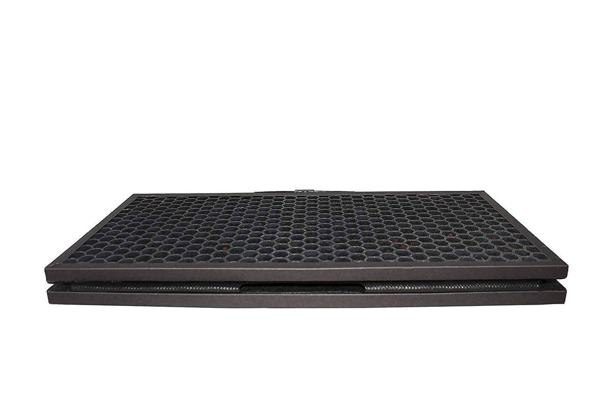 12 Pack Replacement Carbon Particle SmokeStop Folding Filter Z7060