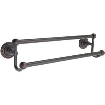 Satin Nickel Double Towel Bar I589641