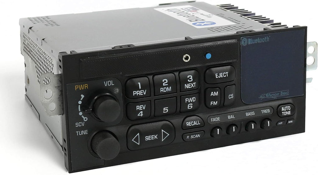 AM FM Radio with Aux Input, Bluetooth and Cassette Controls K34543