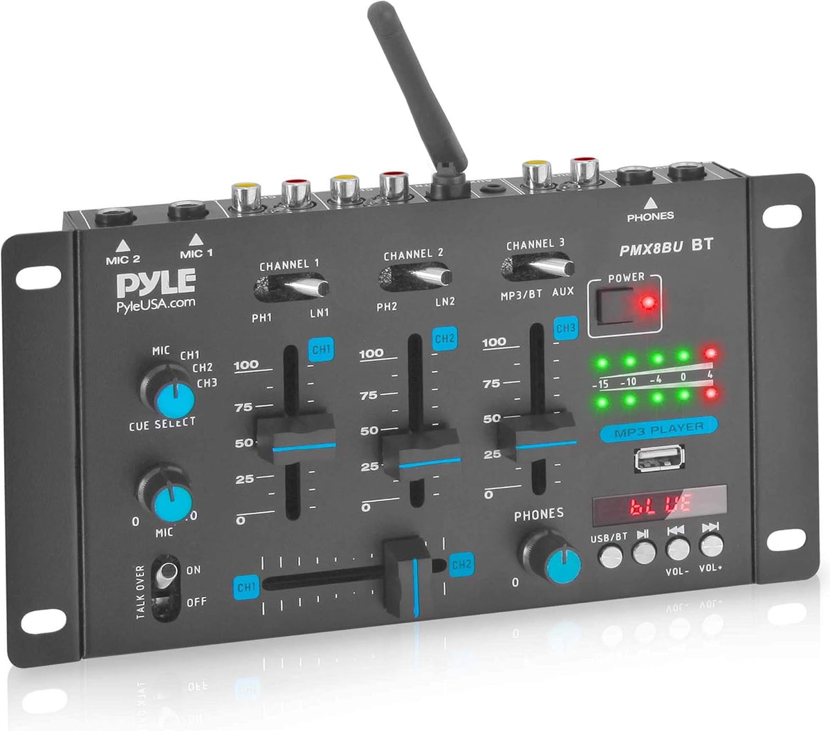 3 Channel Bluetooth DJ Controller Sound Mixer Z274087