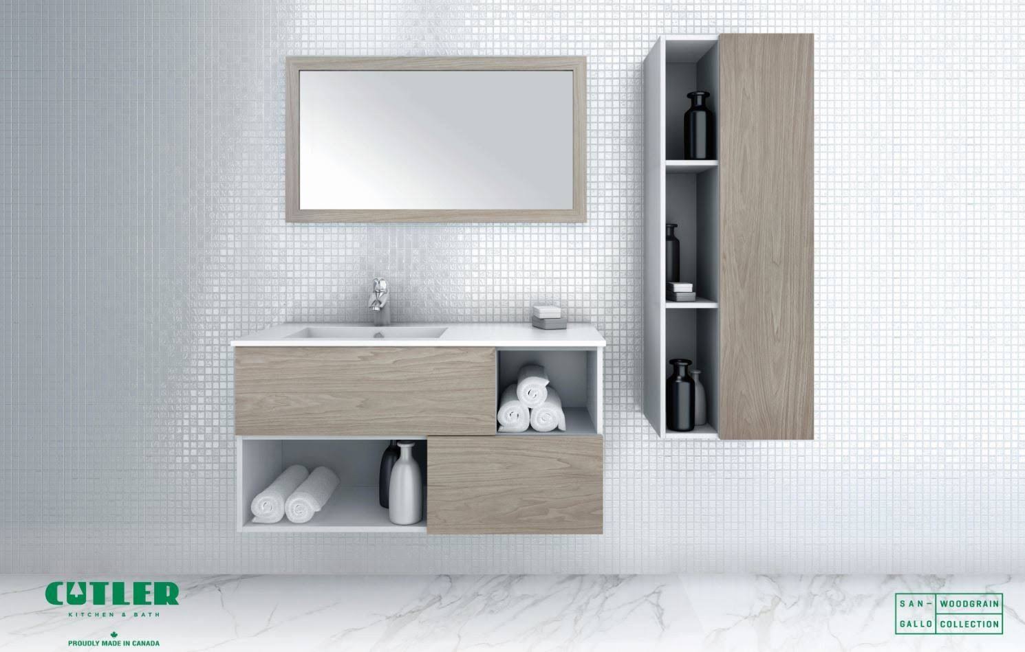 Wall Hung Linen Tower L391
