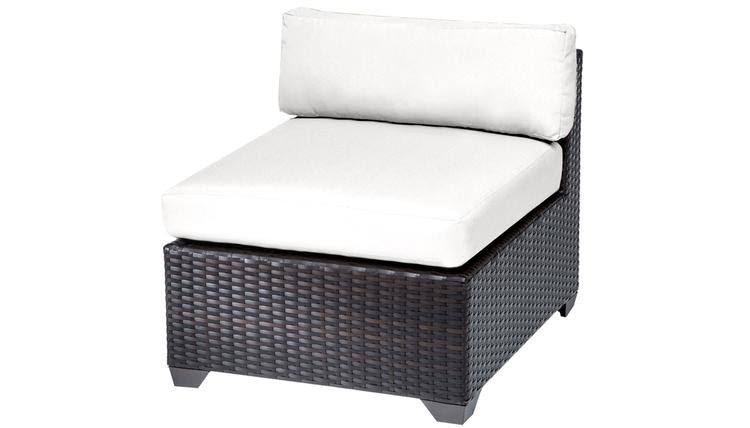 Navy Armless Sofa L4294