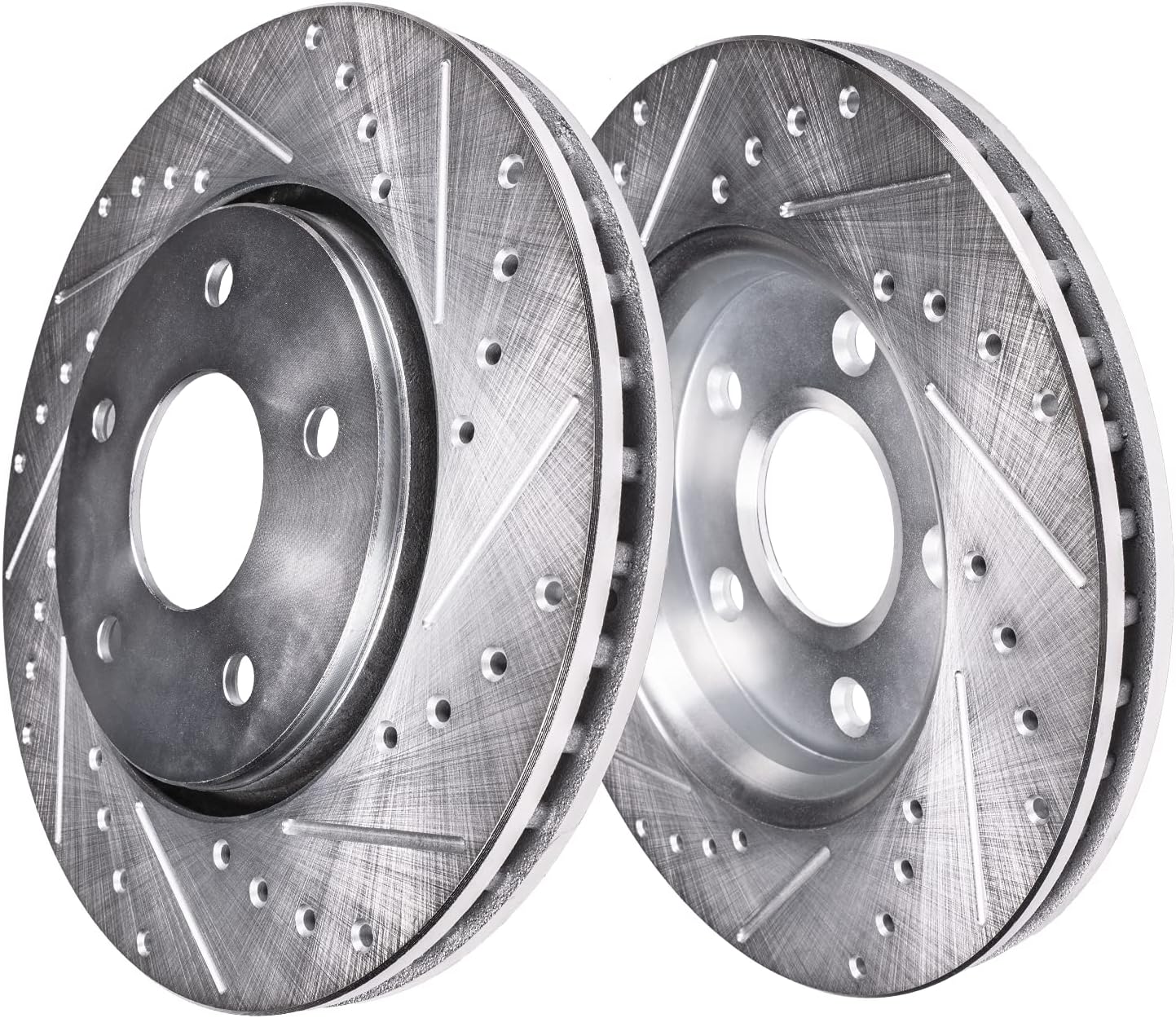 11.88" Front Drilled Slotted Disc Brake Rotors 2pc Set A499452