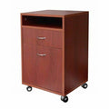 24 Mobile Printer Stand Brown E401