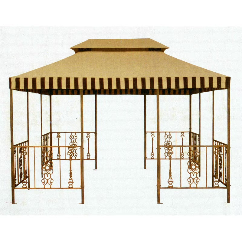 Replacement Canopy Top for Victorian Gazebo, Solid Beige, Riplock 350 X8574