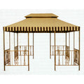 Replacement Canopy Top for Victorian Gazebo, Solid Beige, Riplock 350 X8574