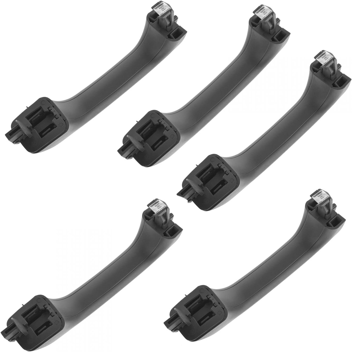 Black Exterior Door Handle Set of 5 C41276