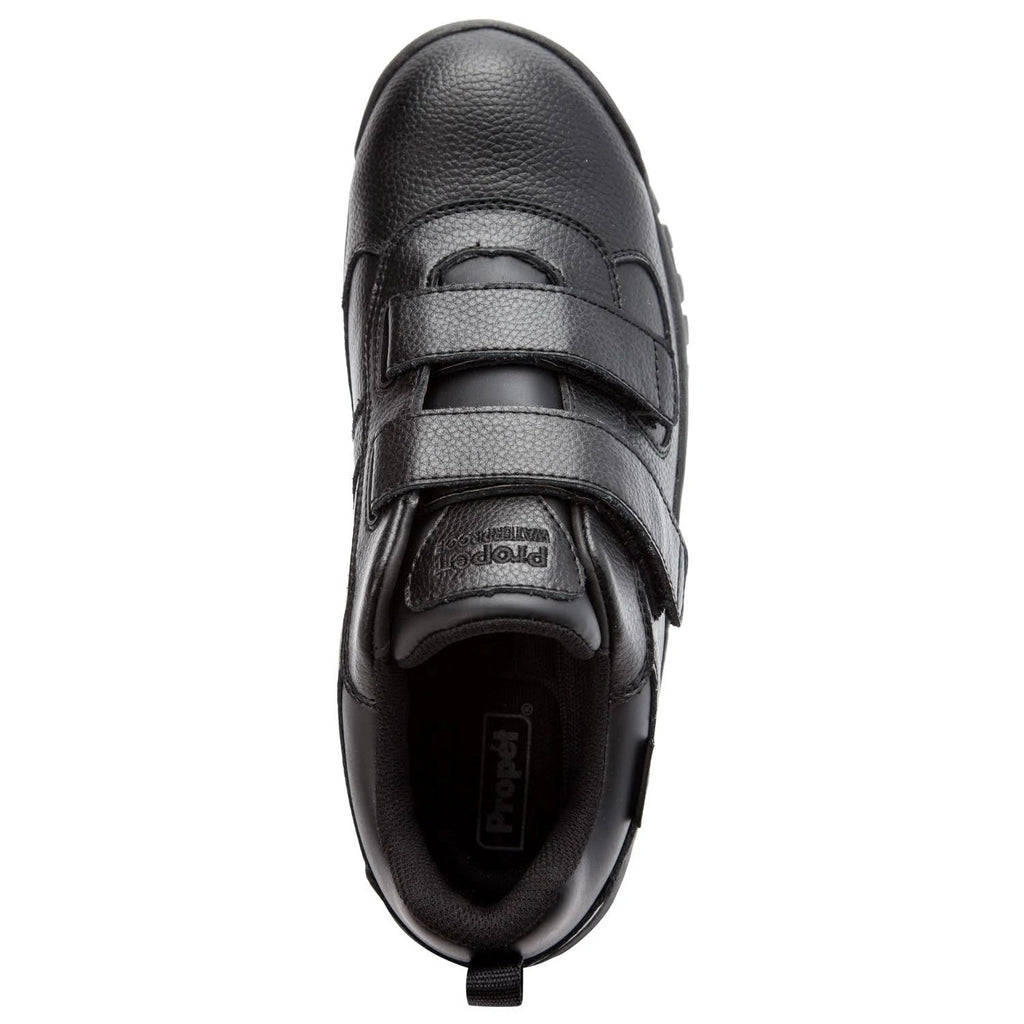 Men's Propet Cliff Walker Low Strap Black Grain Size 15 A722