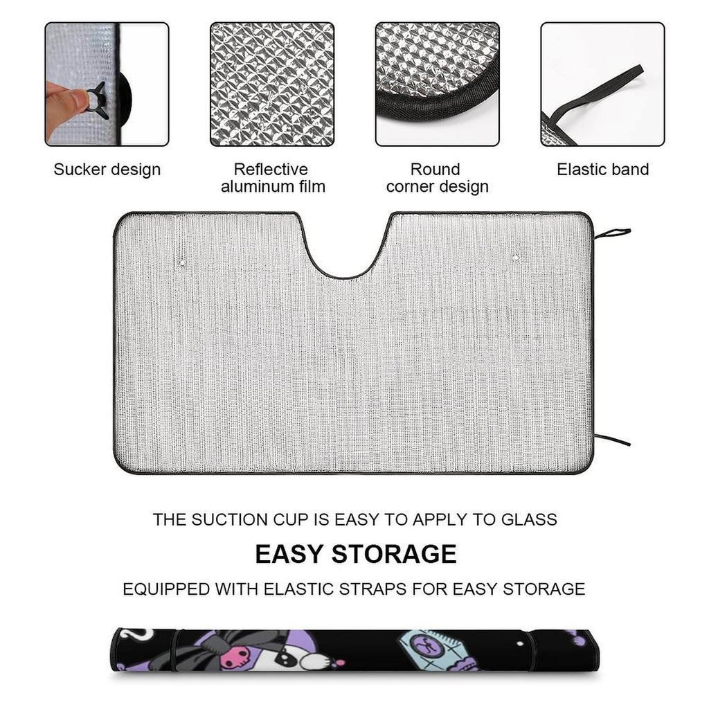 Foldable Reflective Car Windshield Sun Visor Cover A752
