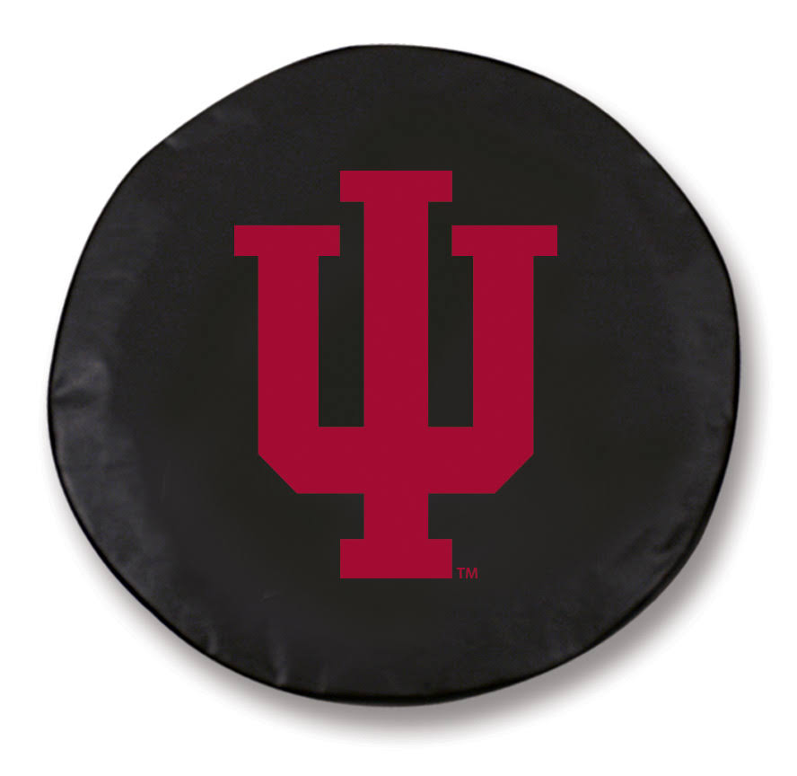 Black Vinyl Fitted Spare Car Tire Cover A93442