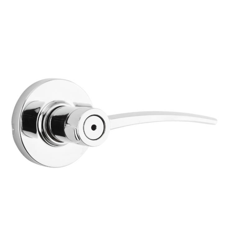 Satin Chrome Privacy Lever T1842