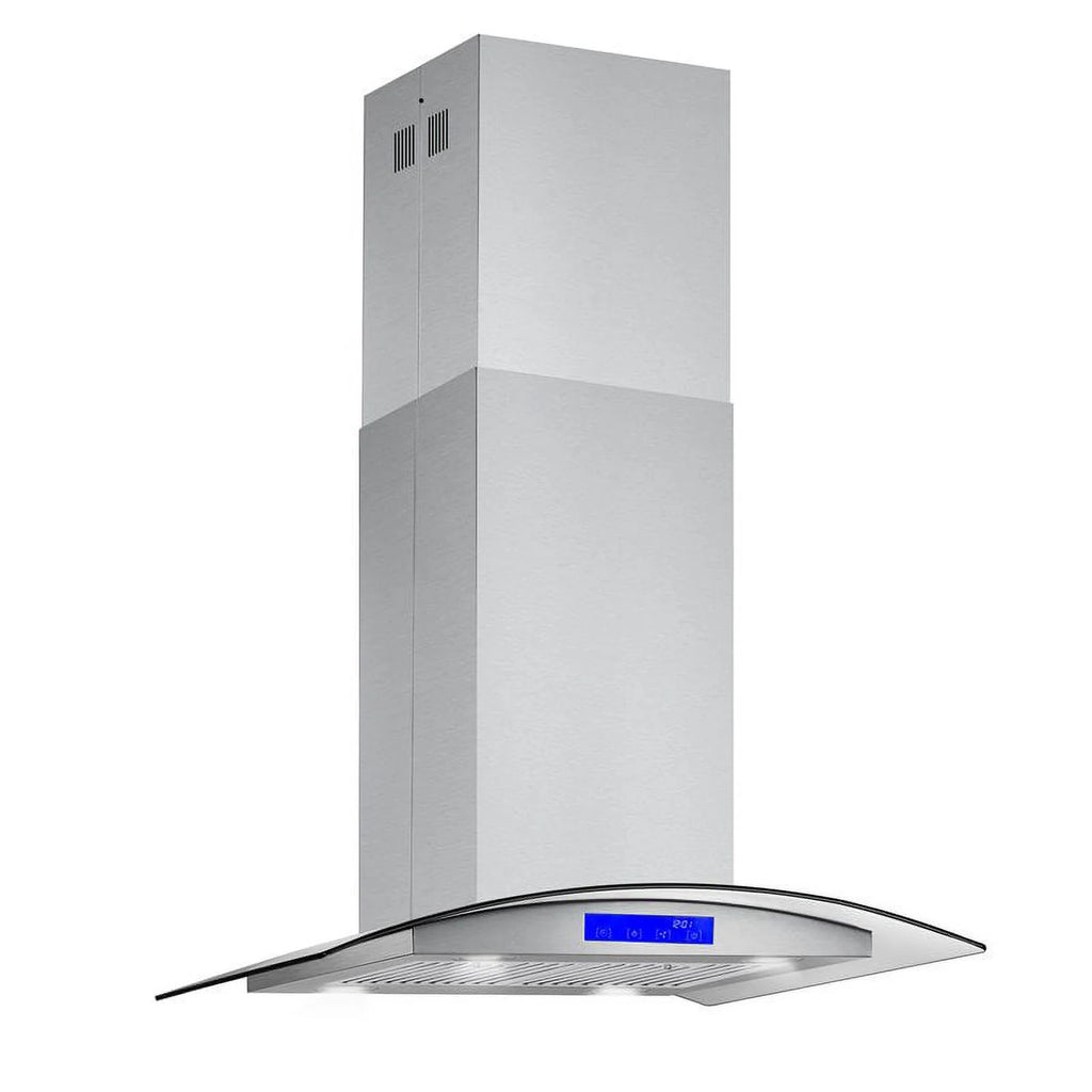 30" 380 CFM Ducted Island Range Hood in Stainless Steel G426